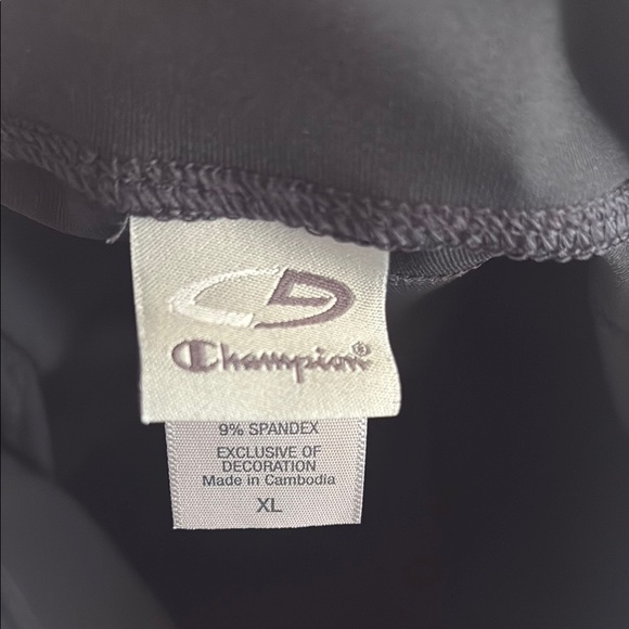 Champion Black and Gray Athletic Capri Leggings XL - Picture 7 of 10